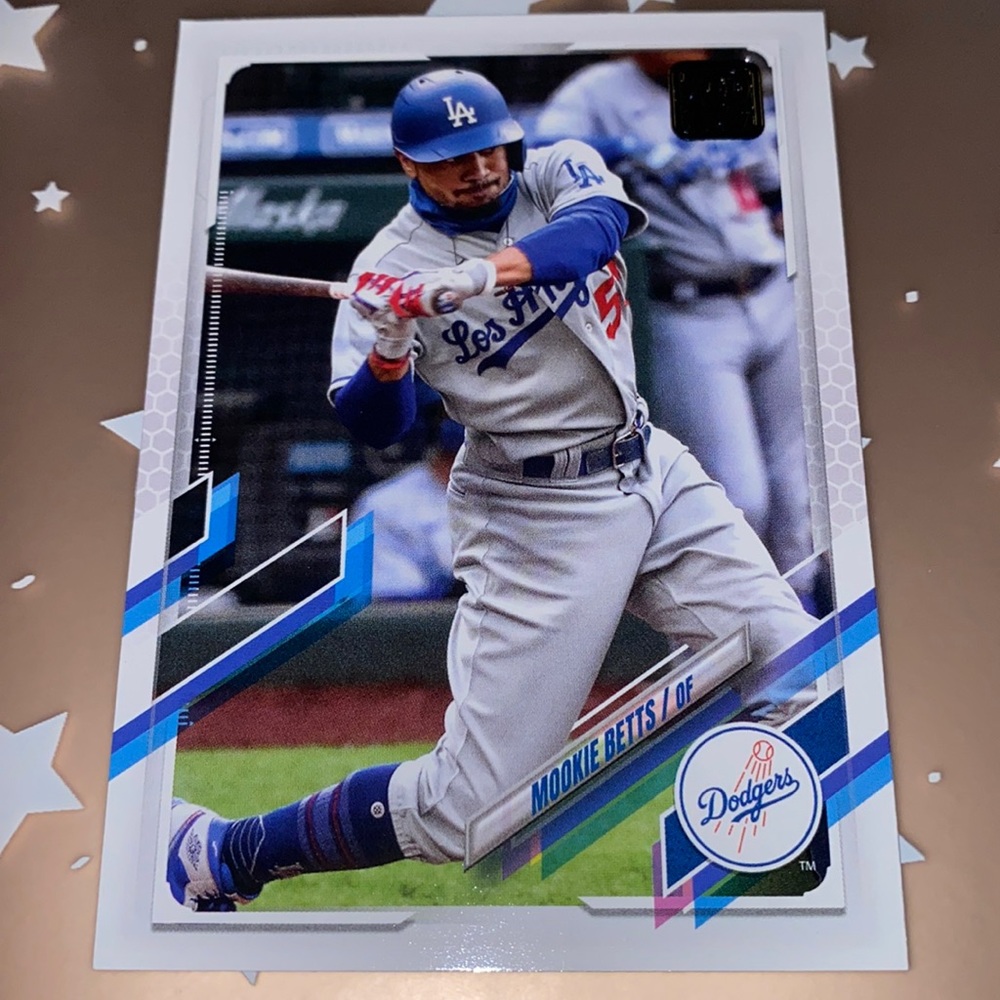 TOPPS baseball card Mookie Betts